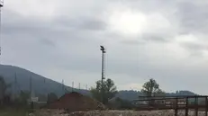 Il cantiere per il nuovo campo di rugby di Botticino è fermo - © www.giornaledibrescia.it