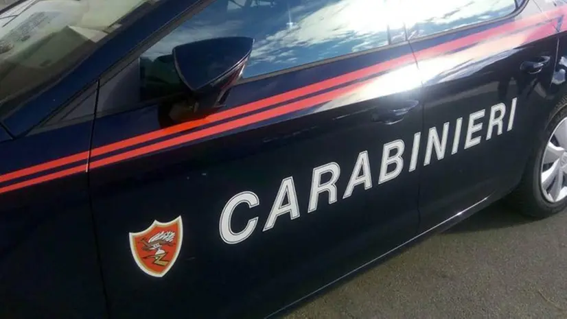 Carabinieri impegnati nelle indagini