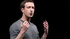 Mark Zuckerberg, numero uno di Facebook - Foto EPA/Alberto Estevez