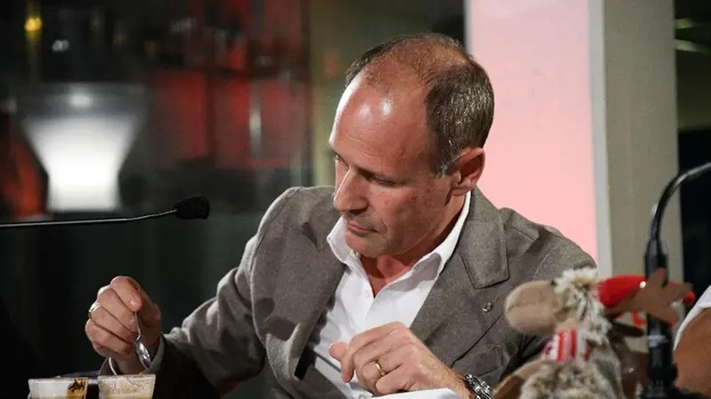 Paolo Uberti durante l'edizione 2018 di Strabar  © www.giornaledibrescia.it