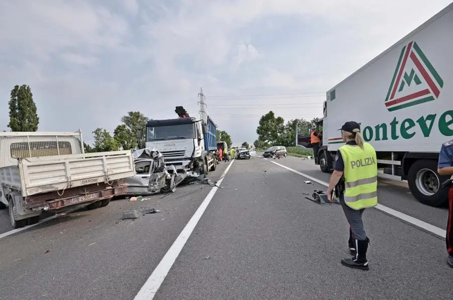 Maxi incidente in località Macina