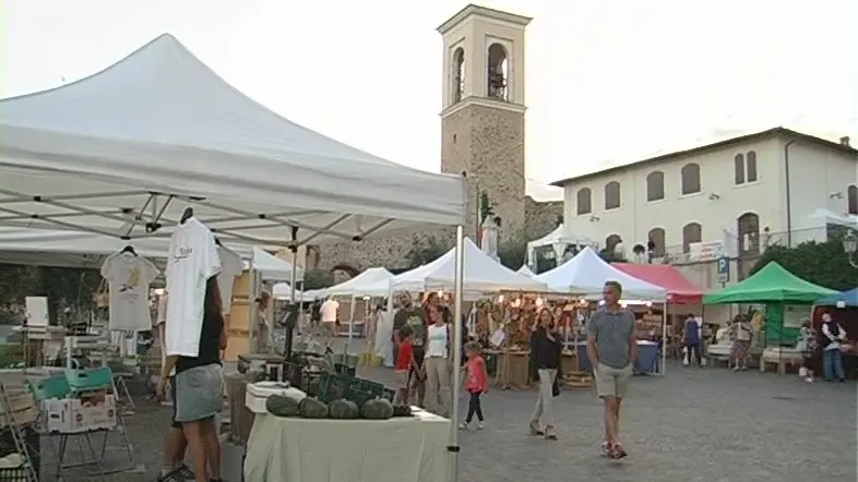 Una vecchia edizione della festa Bio di Polpenazze - © www.giornaledibrescia.it