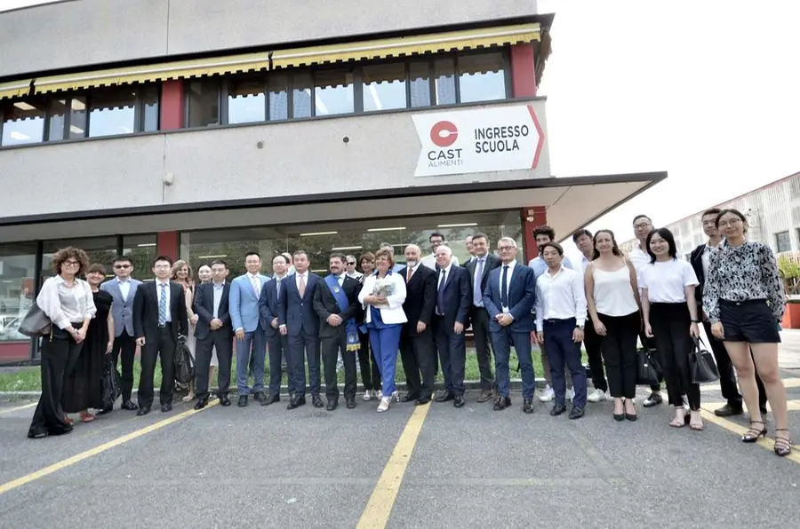 Delegazione cinese in Cast Alimenti