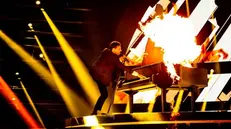 Antonio Sorgentone, il pianista acrobatico vincitore dell'edizione 2019 di Italia's Got Talent - Foto tratta dalla pagina Facebook del talent show © www.giornaledibrescia.it
