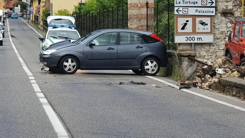 Incidente a Gargnano - © www.giornaledibrescia.it