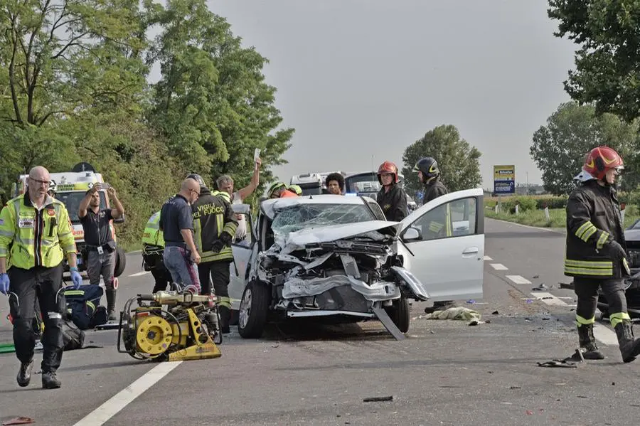 Maxi incidente in località Macina