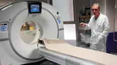 Tomografo. Il dottor Evoli illustra la nuova Tac dell’ospedale di Gavardo