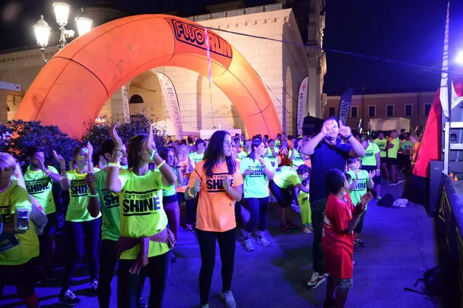 Fluo run, di corsa per l'Alzheimer