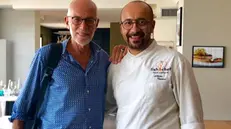 Gabriele Salvatores con lo chef Alberto Bertani