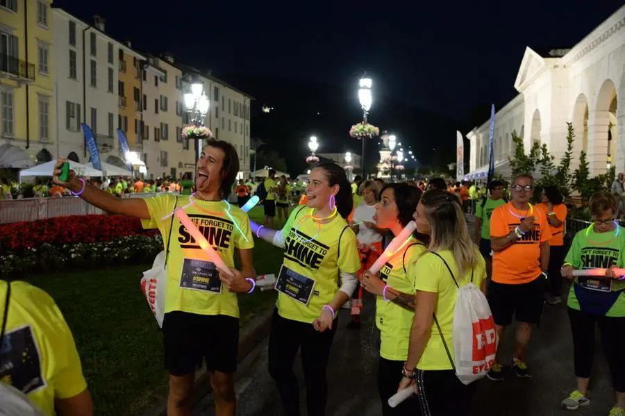 Fluo run, di corsa per l'Alzheimer