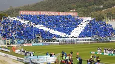 Tifosi allo stadio Rigamonti - Foto Reporter Zanardelli © www.giornaledibrescia.it