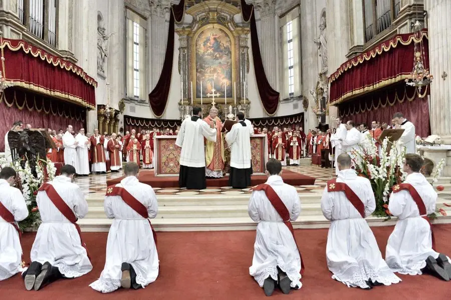 Il rito dell'ordinazione in Cattedrale