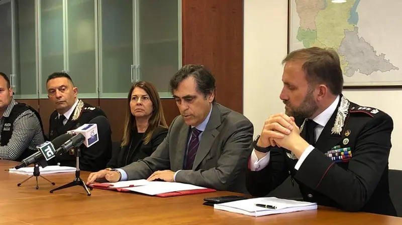 Gli arresti annunciati in Procura a Brescia
