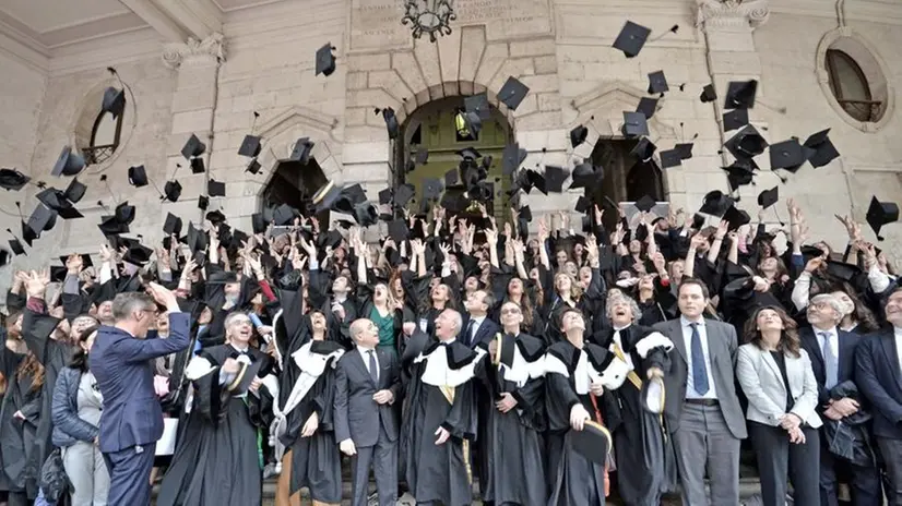La cerimonia di laurea degli studenti della Cattolica