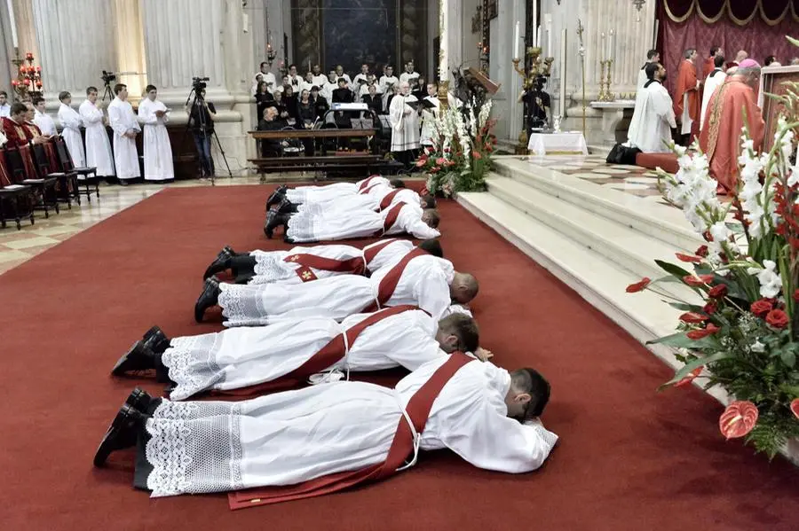 Il rito dell'ordinazione in Cattedrale