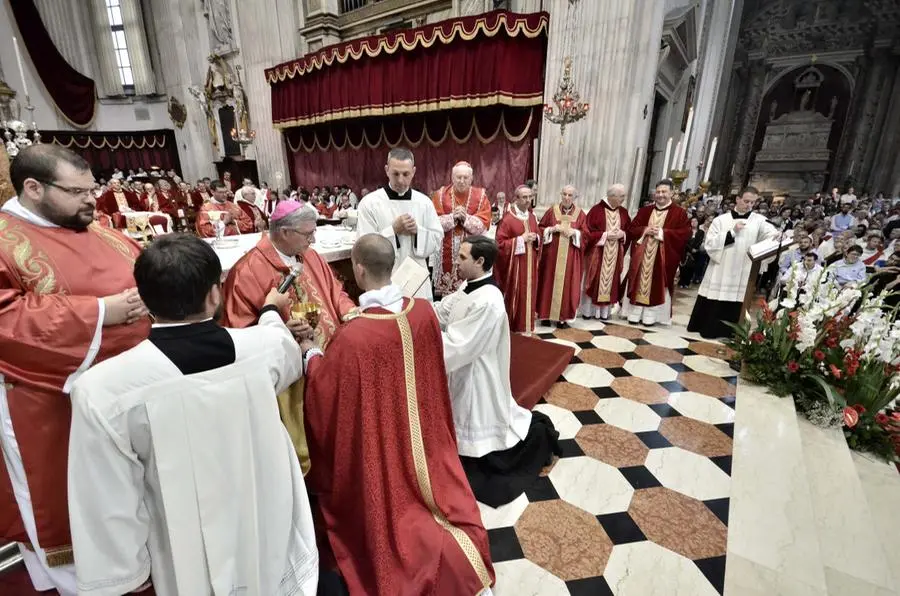 Il rito dell'ordinazione in Cattedrale