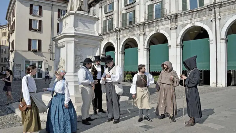 La rievocazione delle Dieci Giornate in centro storico