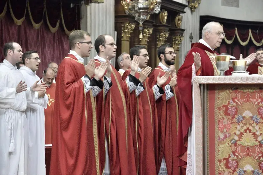 Il rito dell'ordinazione in Cattedrale