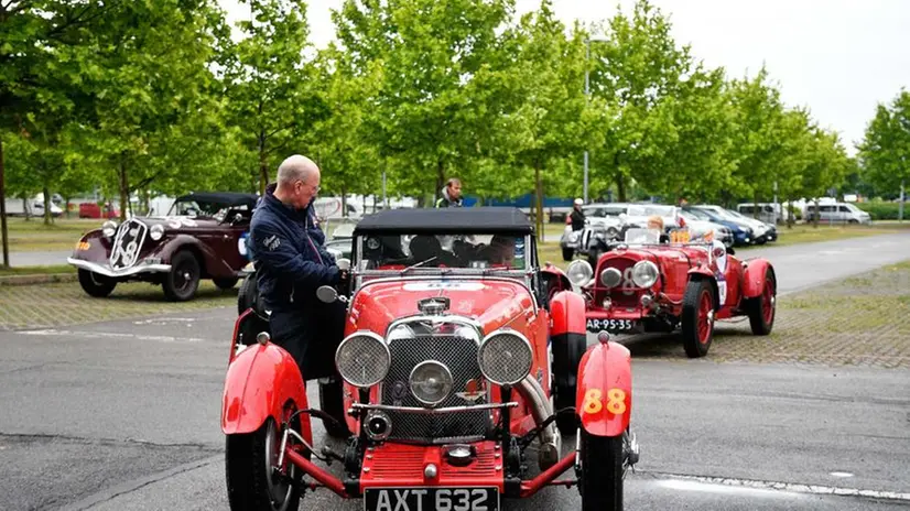 Mille Miglia 2019, la partenza da Bologna