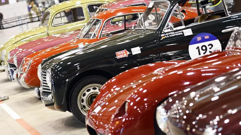 Le verifiche tecniche delle auto della Mille Miglia
