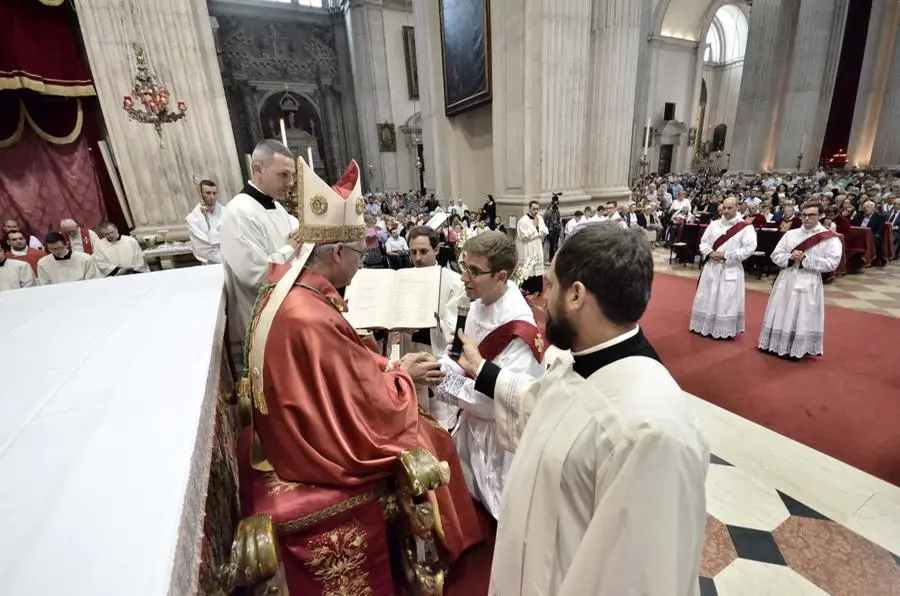 Il rito dell'ordinazione in Cattedrale