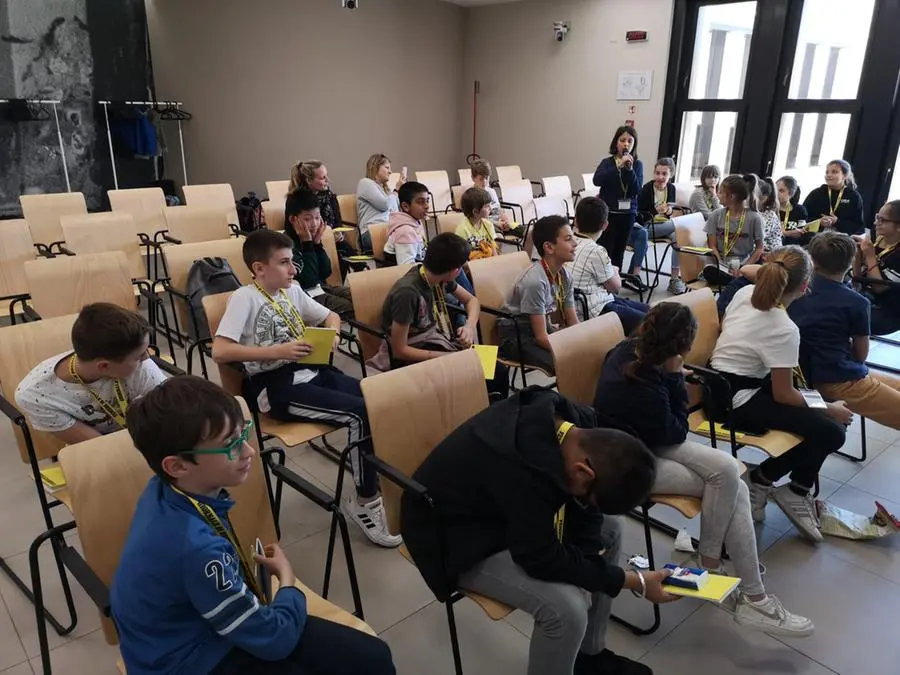 La Quinta D dell'istituto comprensivo di Manerbio al GdB