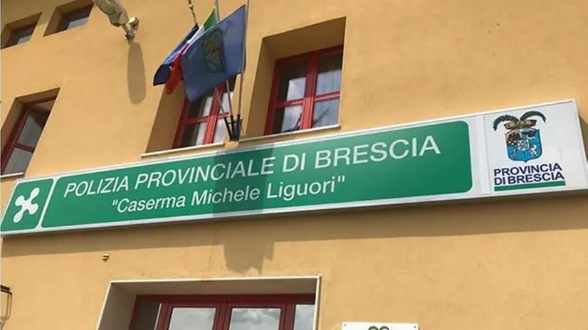 Il comando della Polizia provinciale di Brescia - © www.giornaledibrescia.it