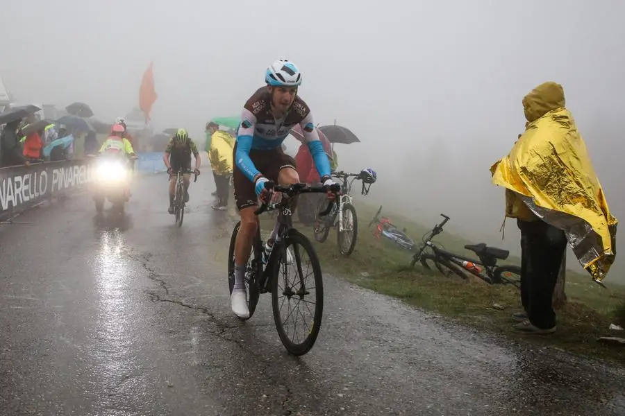 Giro d'Italia 2019: il passaggio al passo Mortirolo