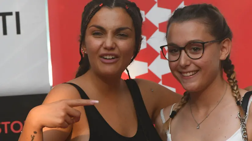Elettra Lamborghini al Freccia Rossa