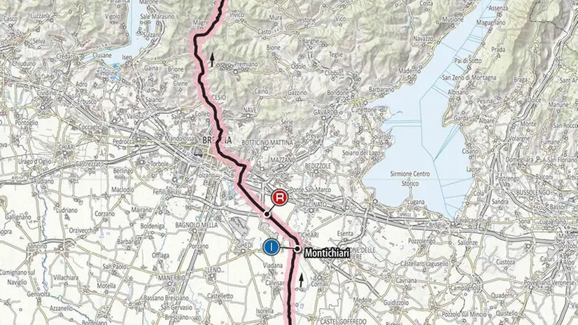 La quinta tappa dei Giro d'Italia U23