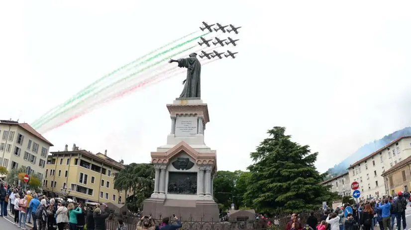 Frecce Tricolori in città