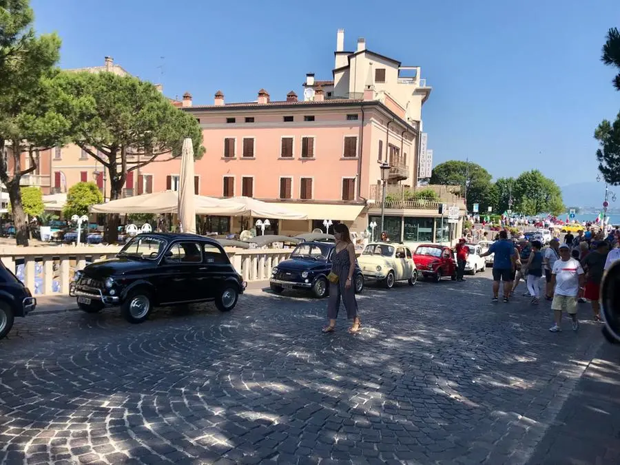 Raduno delle Fiat 500 a Desenzano