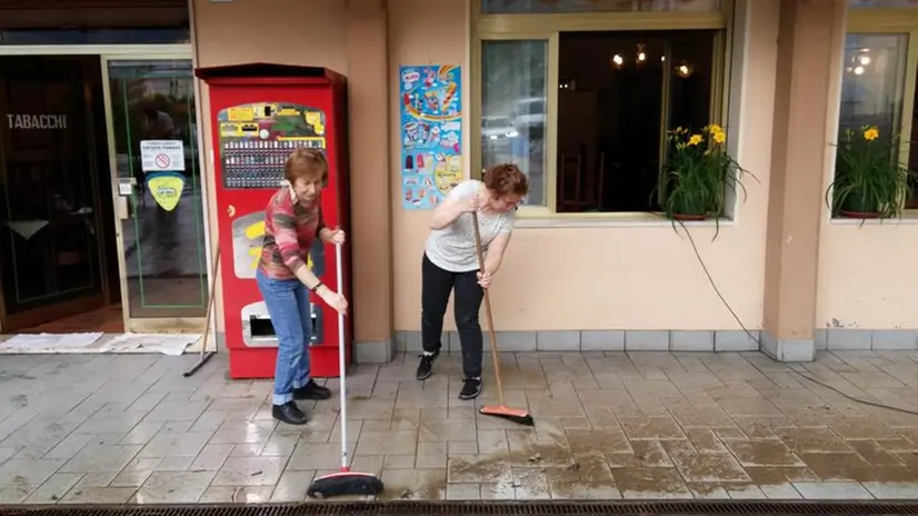 Grandine e fango flagellano la valle, la conta dei danni