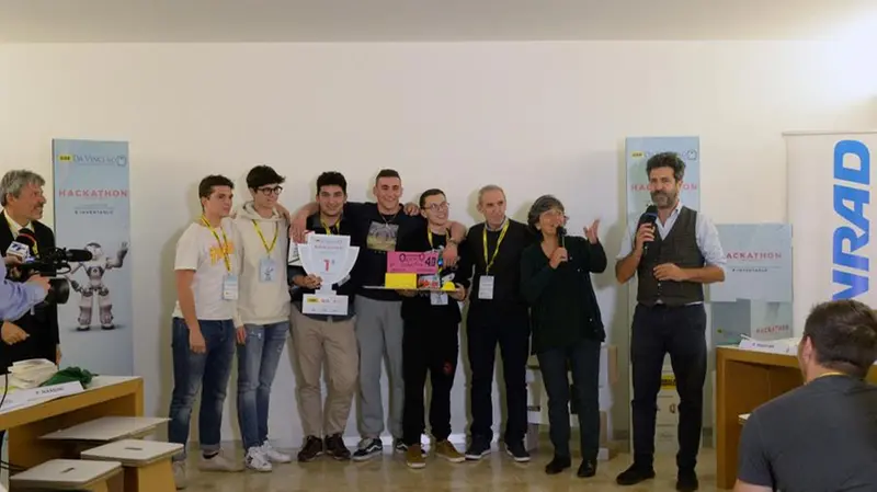 La fase finale dell'hackathon Da Vinci 4.0