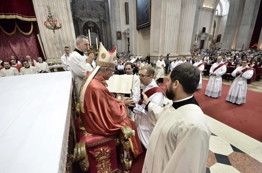 Il rito dell'ordinazione in Cattedrale