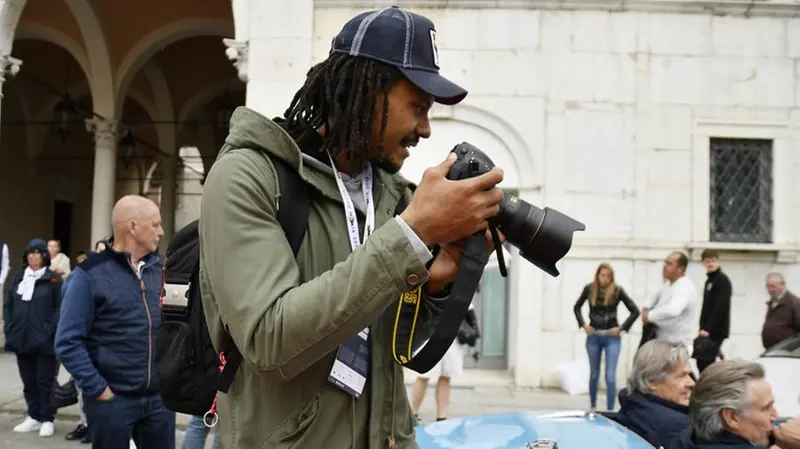 Mille Miglia 2019: David Moss in versione fotografo