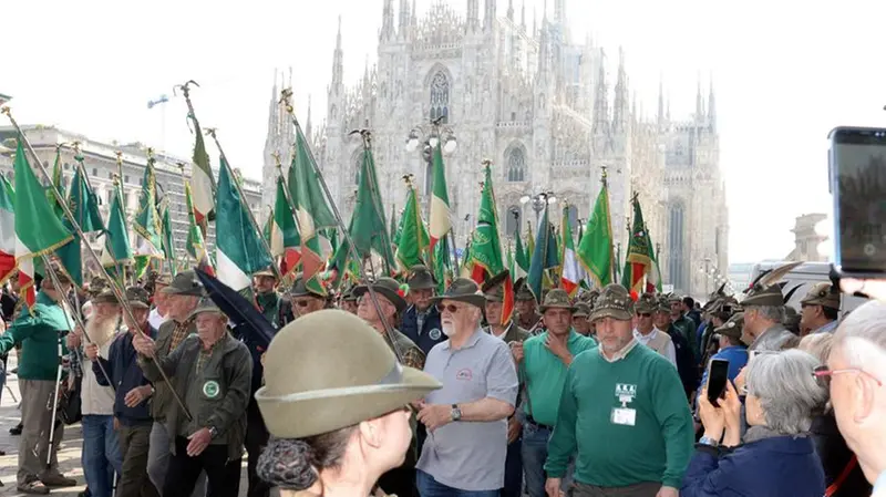 A Milano l'adunata nazionale degli Alpini