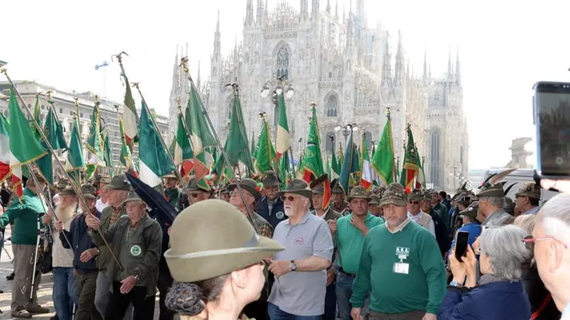 A Milano l'adunata nazionale degli Alpini