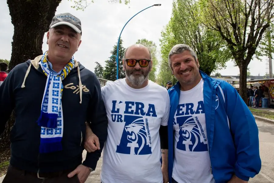 Facce da Brescia, i tifosi in festa al Rigamonti