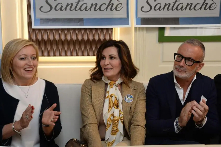 Daniela Santanché con Gianpaolo Natali, ora in Loggia per Fratelli d'Italia