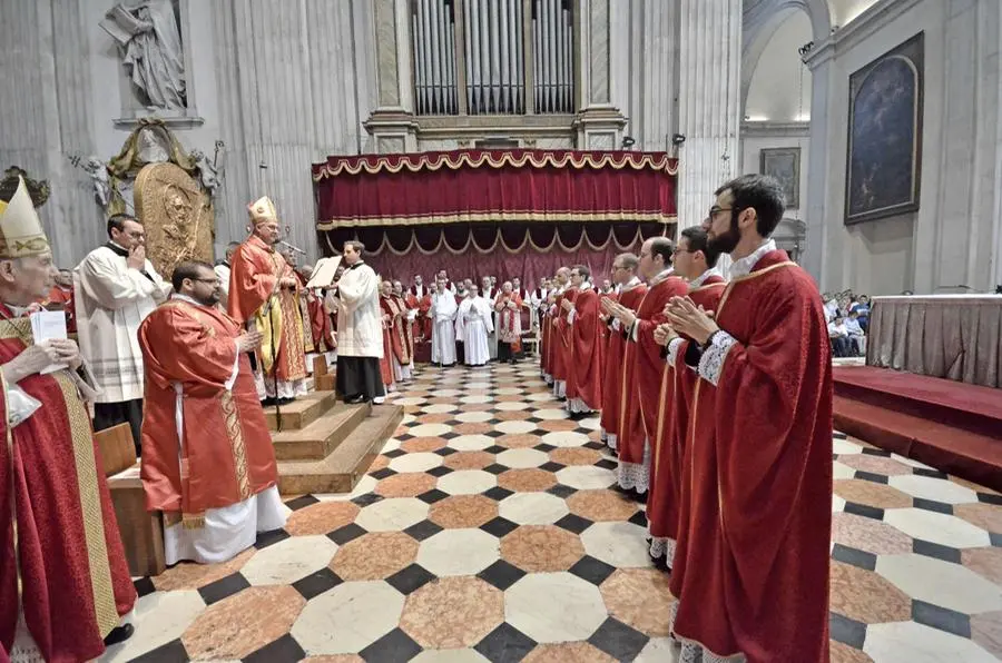 Il rito dell'ordinazione in Cattedrale