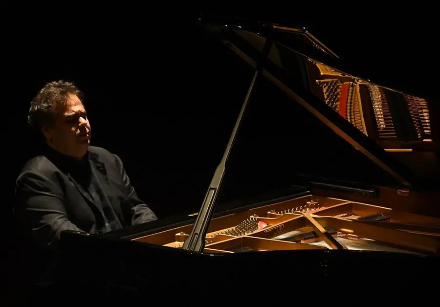 Il celeberrimo pianista russo Arcadi Volodos - Foto New Reporter Favretto © www.giornaledibrescia.it