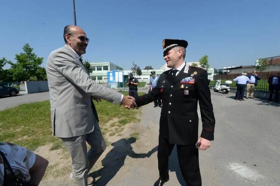 L'inaugurazione del parco