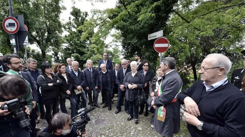 La commemorazione della strage di Piazza Loggia