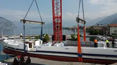 Al Porto Industriale di Iseo la prima messa in acqua della motonave ibrida nel maggio 2018