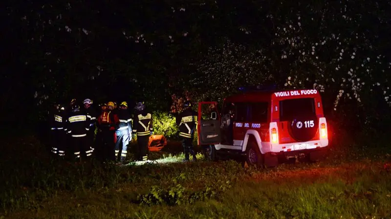 Urago d'Oglio, due vittime del maltempo: Vigili del Fuoco al lavoro