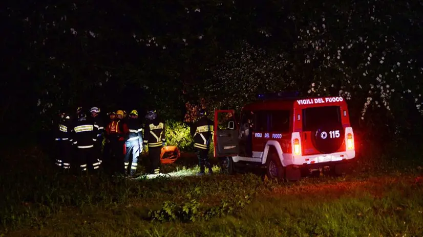 Urago d'Oglio, due vittime del maltempo: Vigili del Fuoco al lavoro