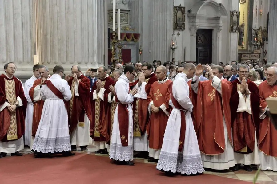 Il rito dell'ordinazione in Cattedrale