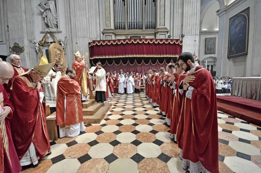 Il rito dell'ordinazione in Cattedrale