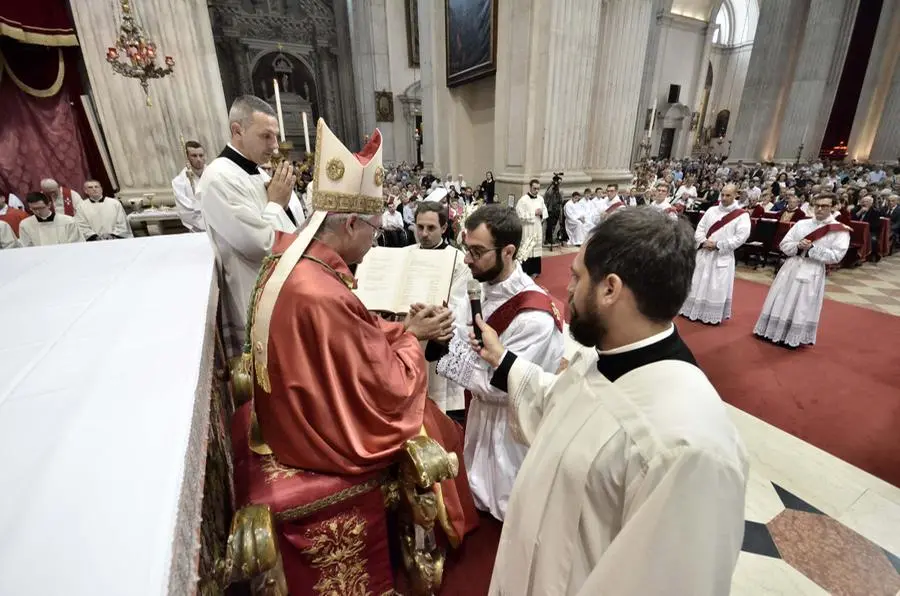 Il rito dell'ordinazione in Cattedrale